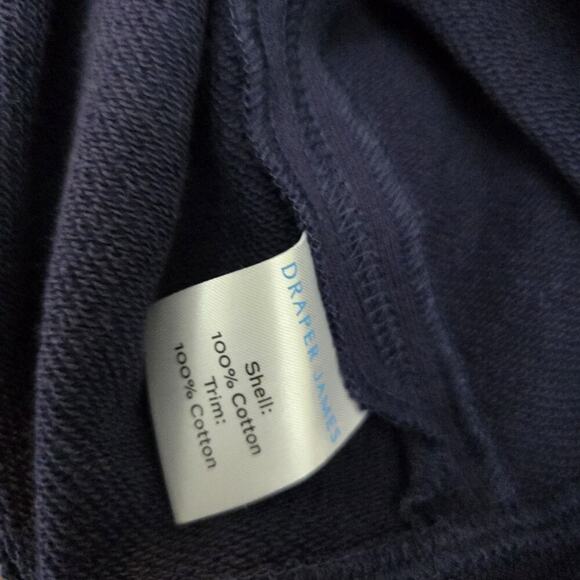 Draper James Knit Sweater Cape NWT XS/S In Navy MSRP $115+ - Picture 6 of 7